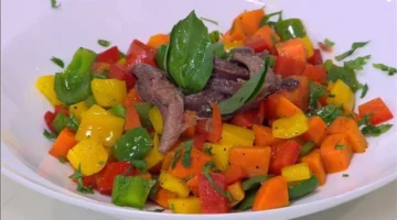 طريقة تحضير سلطة الفلفل ألوان لتعزيز نكهة المائدة الصحية والمغذية